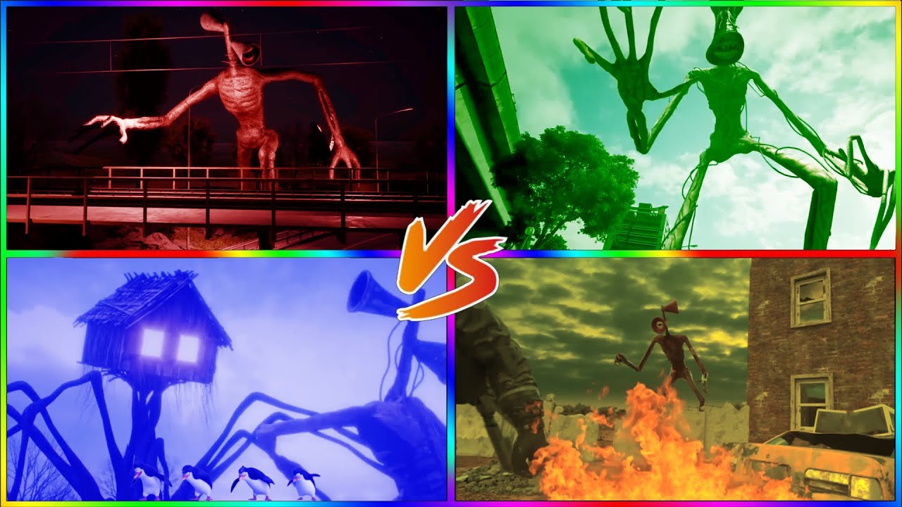 Siren Head Hause Head Megamix MegaBattle 