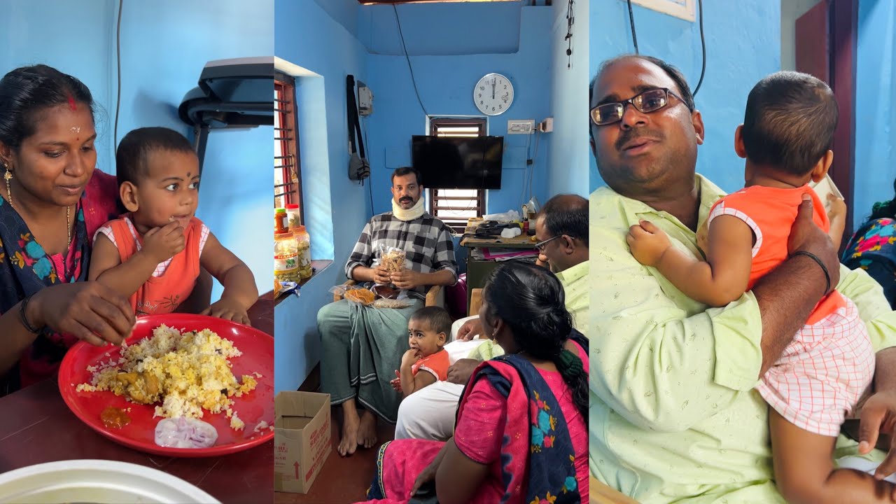 സ്നേഹത്തിന്റെ പൊതികളുമായി വന്ന് കണ്ണ് നനയിപ്പിച്ച പ്രദീപേട്ടനും കുടുംബവും  🥲❤️