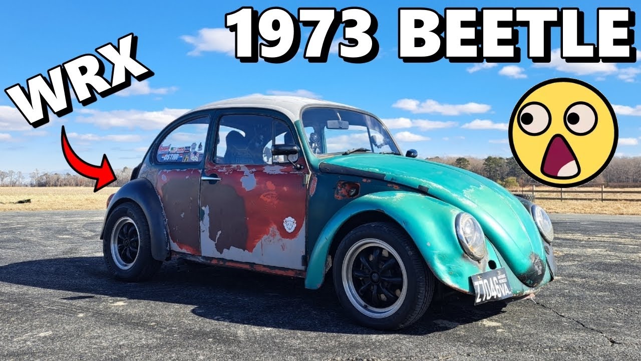 Subaru WRX Engine Swap In 1973 VW Beetle!