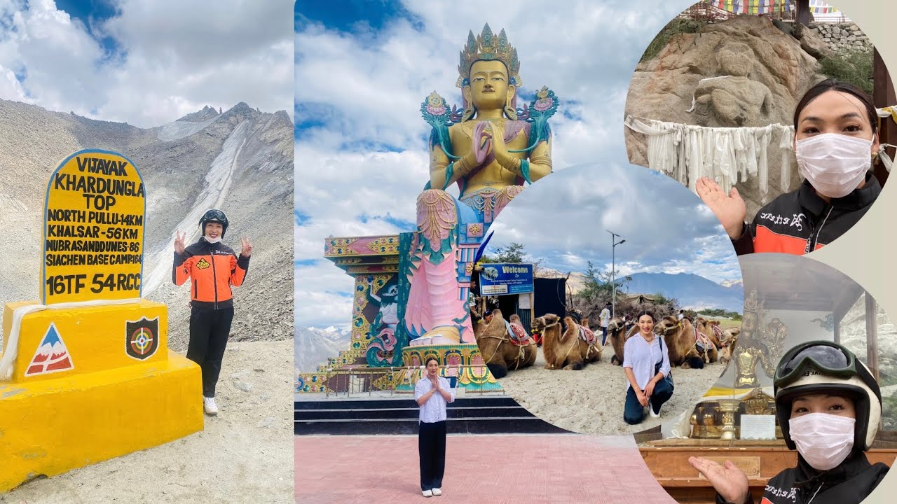 First Time Long Ride || Leh To Nubra Valley || Pilgrimage Tour || Beautiful Activities || Adventure 