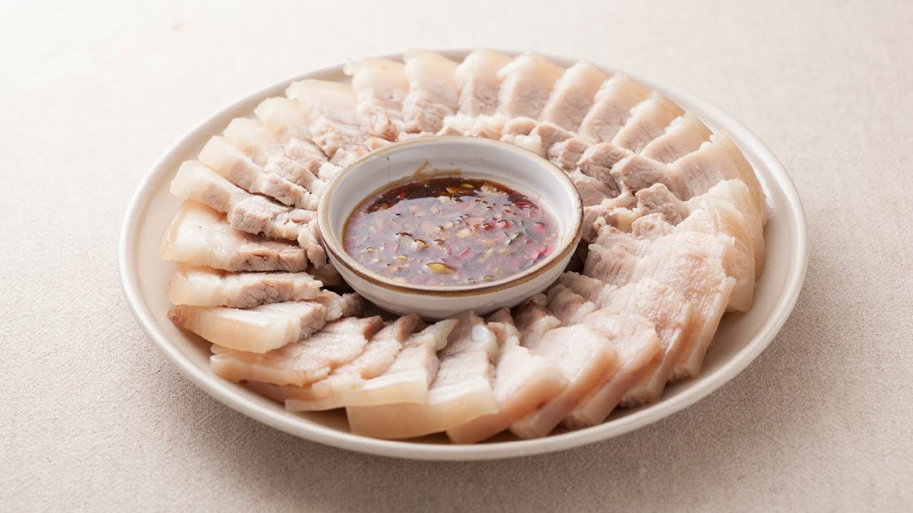 【楊桃美食網-3分鐘學做菜】蒜泥白切肉