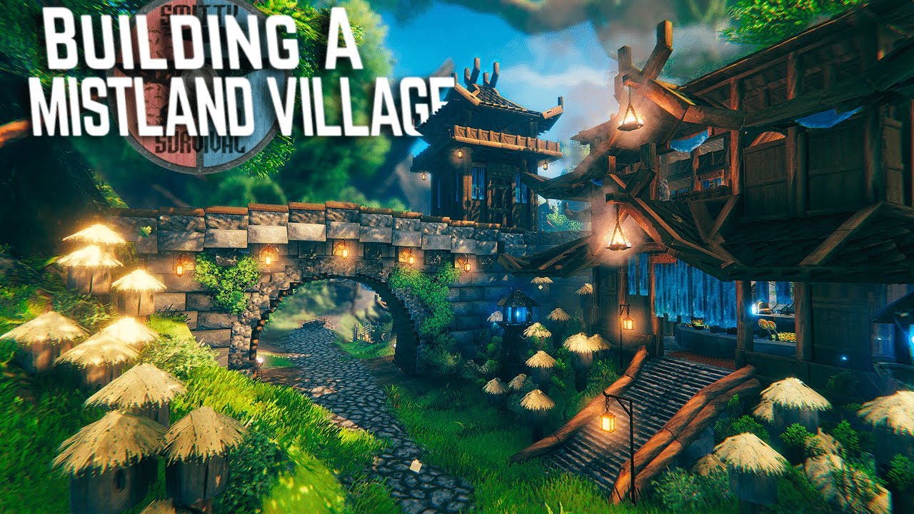Valheim Mistlands: Строительство САМОЙ КРАСИВОЙ деревни