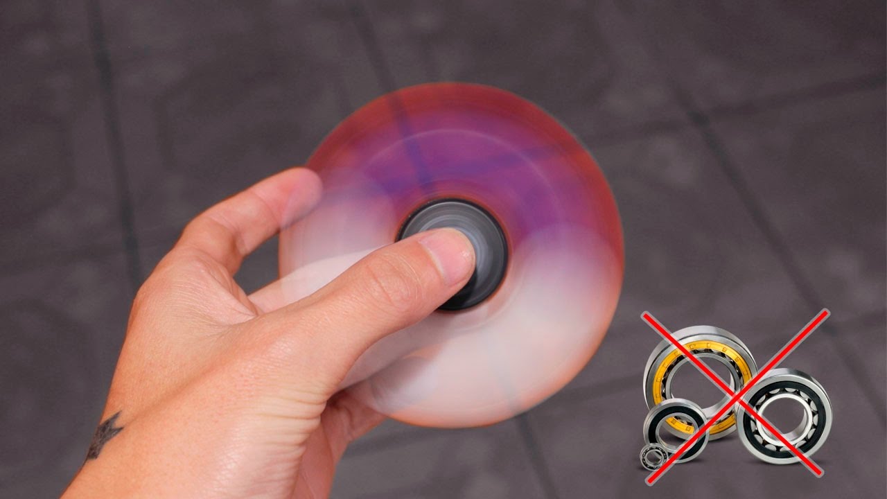 FIDGET SPINNER CASERO ¿Gira Por Siempre ?