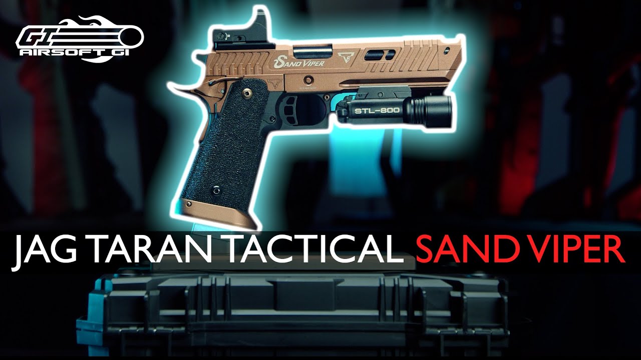 THE BEST AIRSOFT PISTOL OF 2023?! - Taran Tactical Sand Viper 2011 Hi-Capa | Airsoft GI