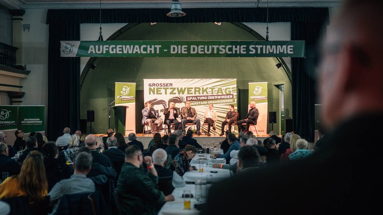 NETZWERKTAG 2025 von AUFGEWACHT - DIE DEUTSCHE STIMME: Ein Fest f&uuml;r Leser und Aktivisten