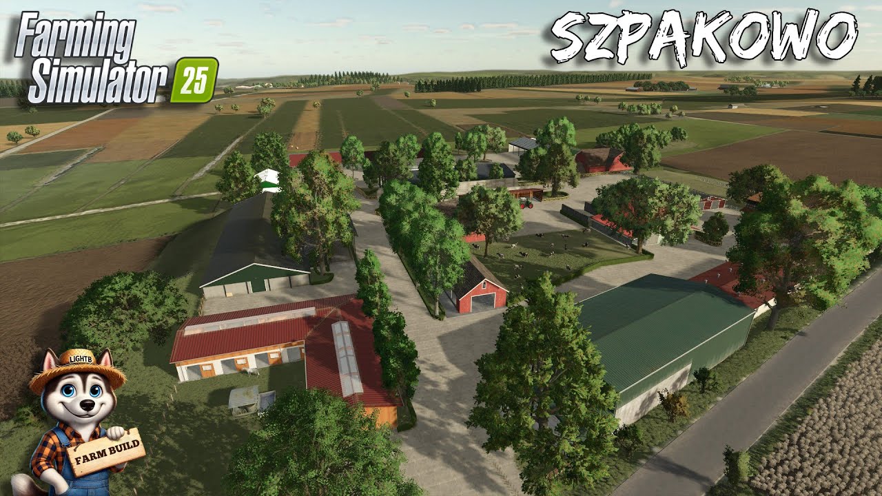 The Most Beautiful Farm I’ve Ever Built | Szpakowo Map | FS25 Timelapse