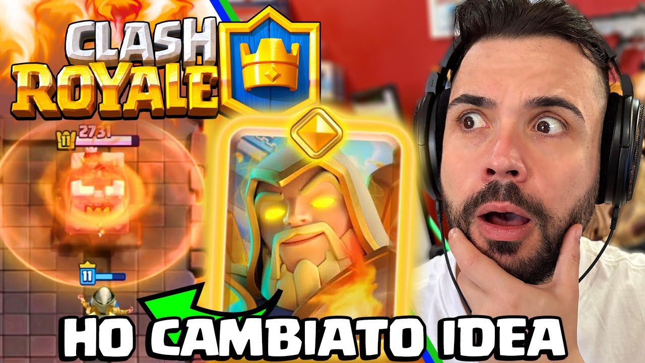 I'm Changing My Mind About the Warlock Hero - Clash Royale XXXl