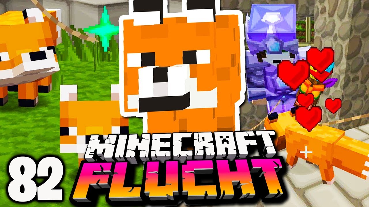 Wir ZÜCHTEN unsere eigenen FÜCHSE ☆ Minecraft FLUCHT #82