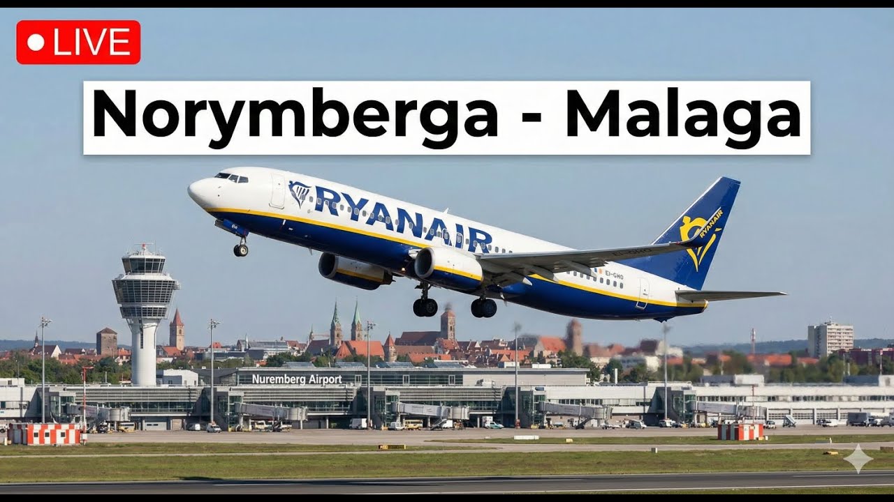 Lecimy do Hiszpanii!  Norymberga - Malaga | MSFS2024 | VATSIM