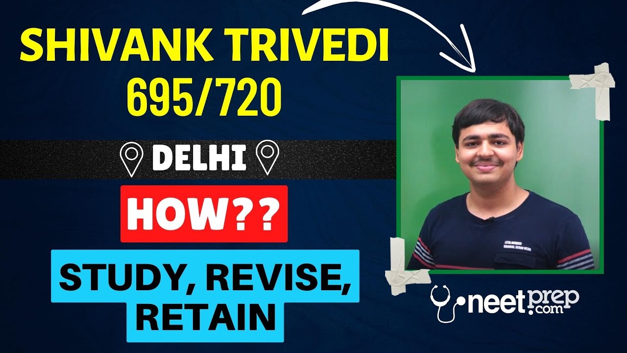 How to BALANCE Revision with Syllabus Completion- Important Tips from Shivank (695/720 in NEET 2022)