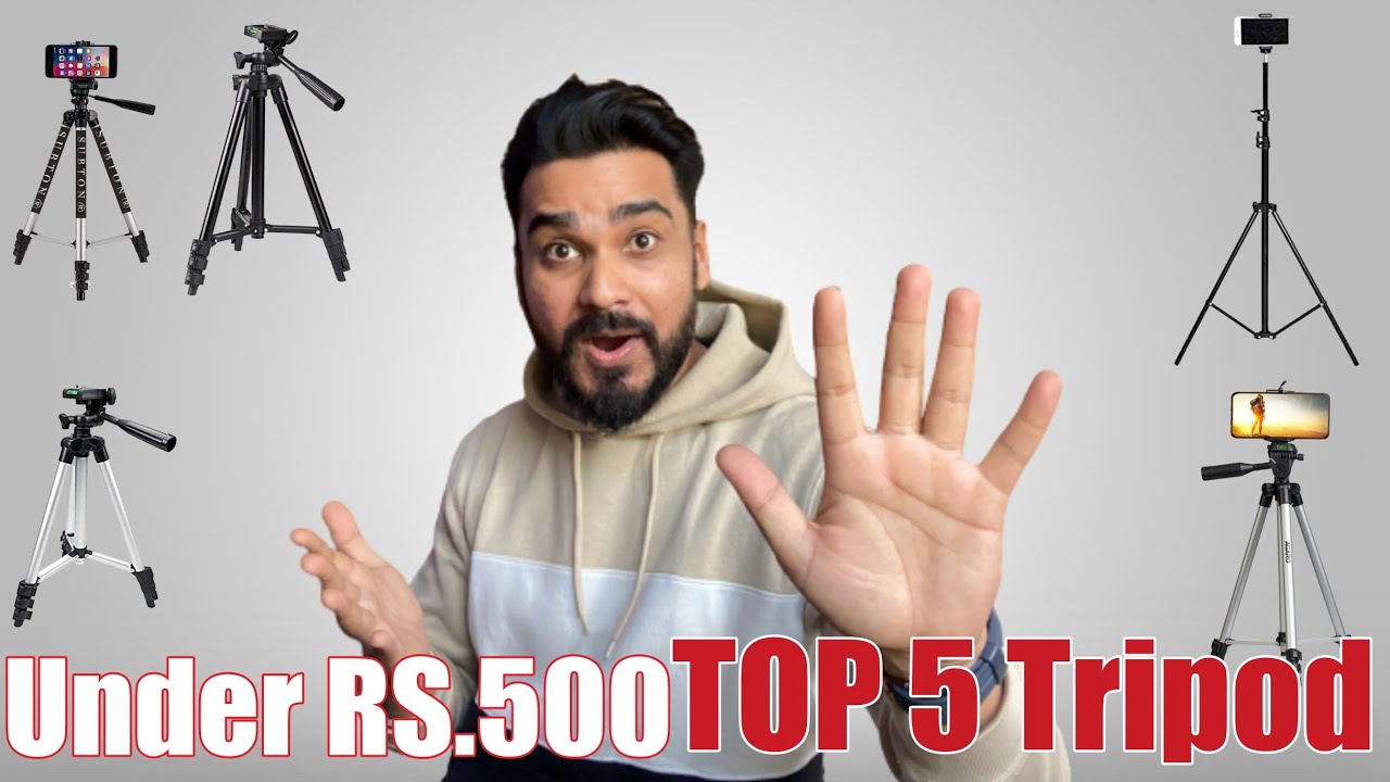 Cheap & Best Top 5 Tripod Under Rs.500 Budget || Amazon || Unboxing