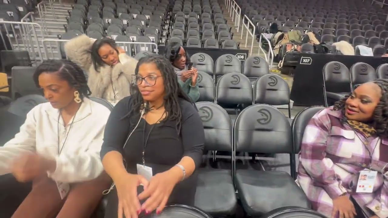 Spirit & Truth praise team singing the “National Anthem @ the Atlanta “Hawk Game” 2026 MLK Day