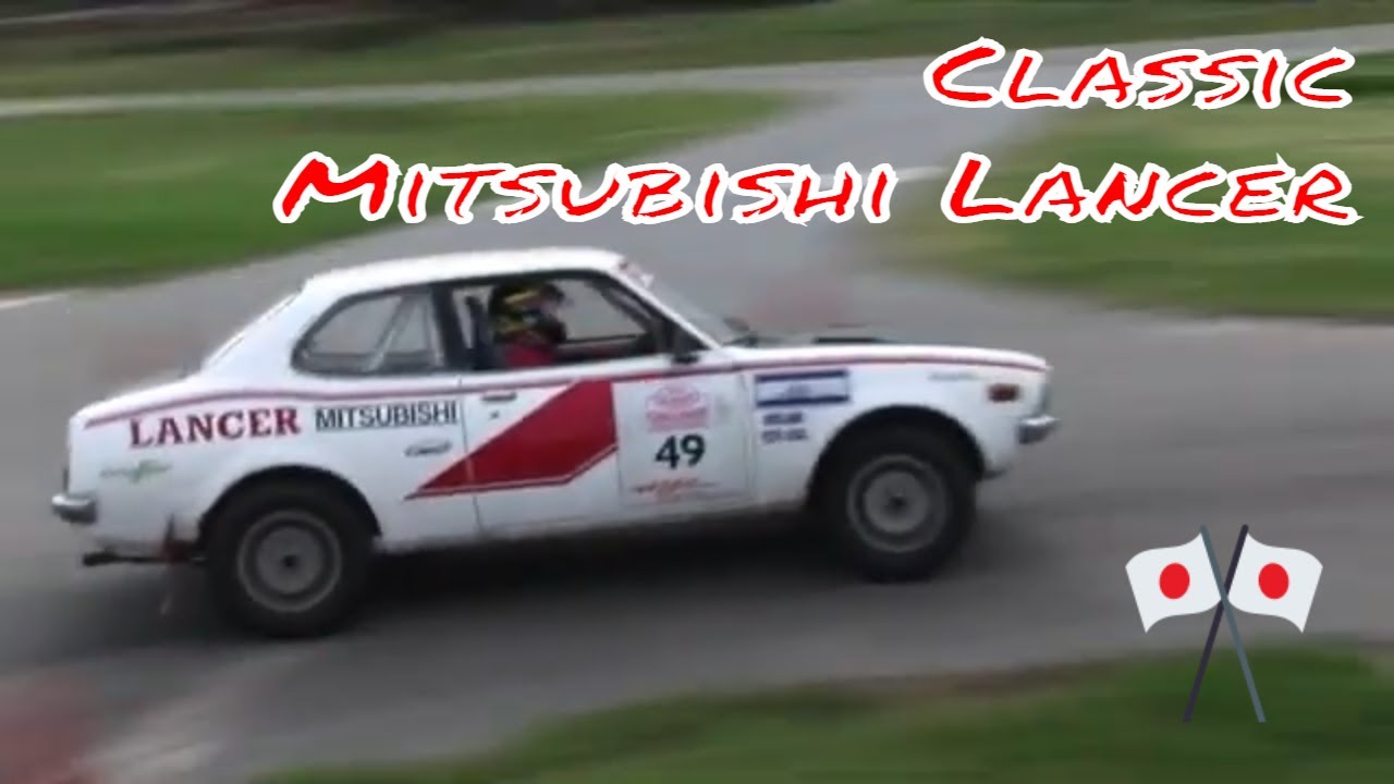 Classic Car: Mitsubishi Lancer (GSR Type) from the Early '70s in Action