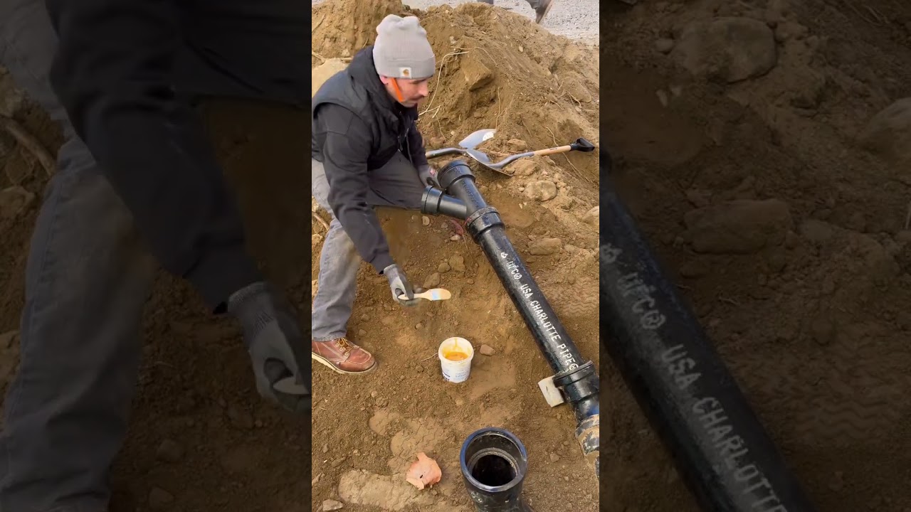 Underground plumbing