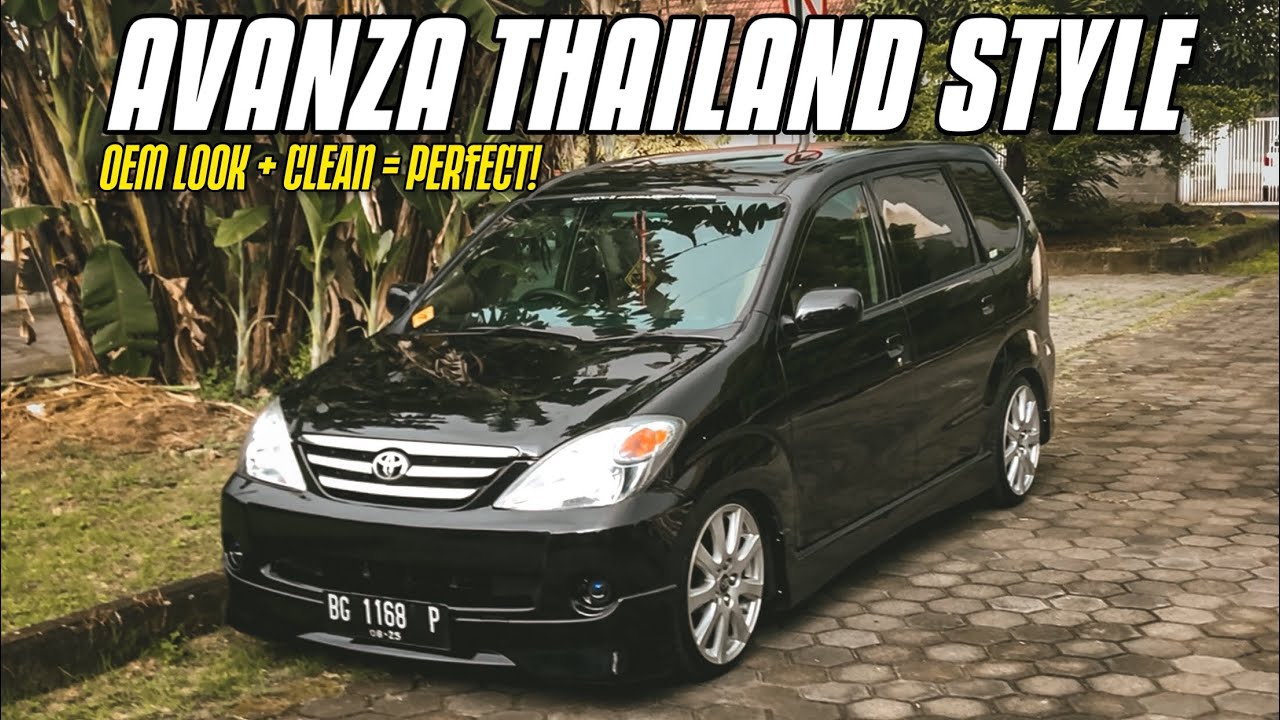 Toyota Avanza G 2005 Thailand Style OEM Look, Static Ceper Harian!