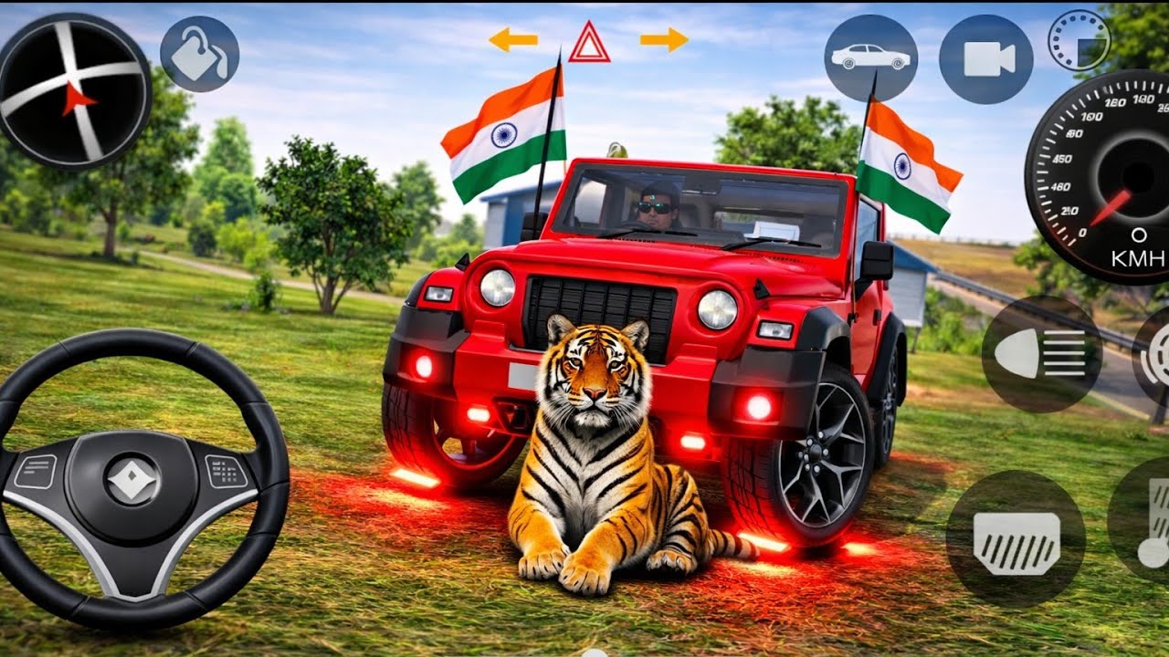Modified Mahindra Thar Car Games: Indian Cars (Gadi Wala Game) - Car Game Android Gameplay 2026