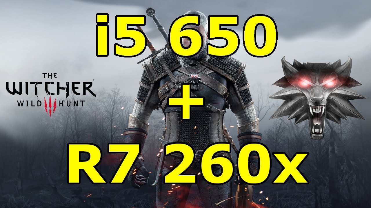 The Witcher 3 Wild Hunt PC - i5 650 + R7 260x