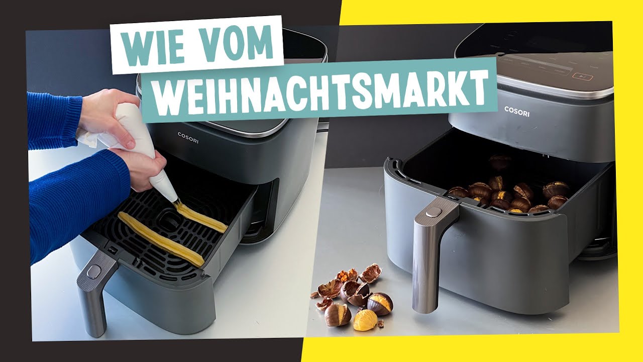 5 Leckere und einfache Rezepte wie vom Weihnachtsmarkt (aus dem Cosori TurboBlaze Airfryer)