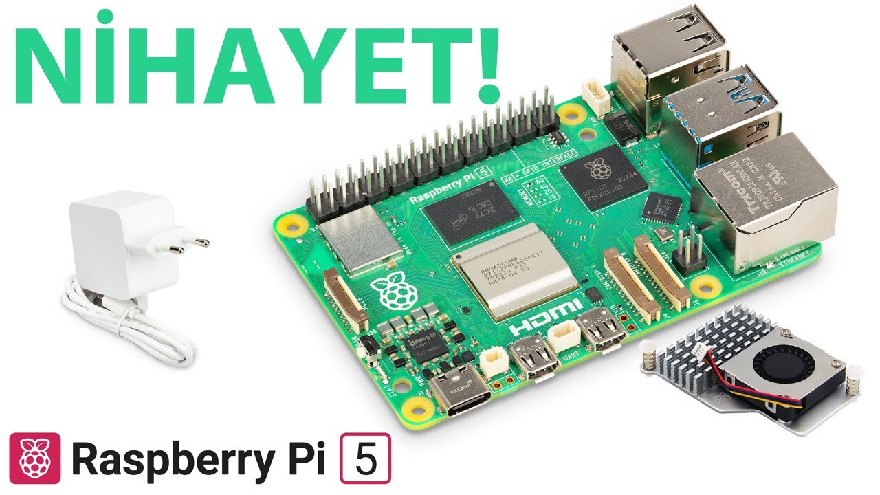 Raspberry Pi 5 İnceleme | En Hızlı Pi! - Bilmeniz Gereken Her Şey