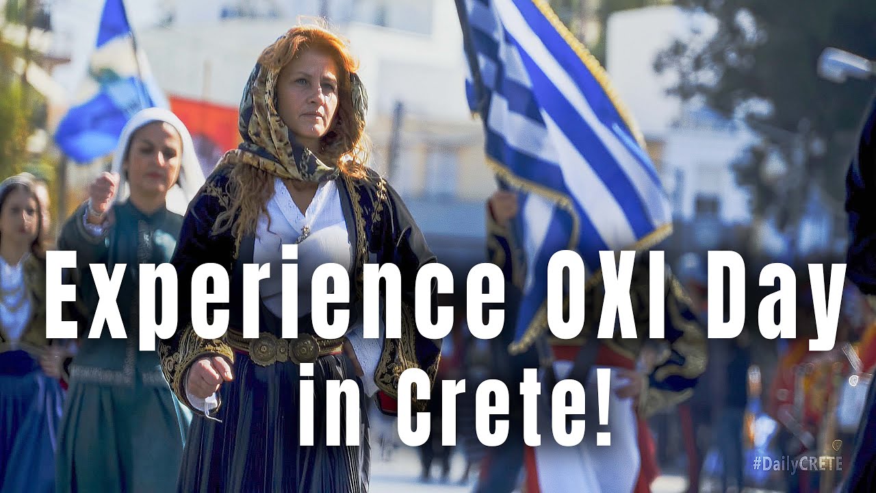 Experience OXI Day in Crete: Greek History & Culture / Παρέλαση 28 Οκτωβρίου Ηράκλειο Κρήτης!