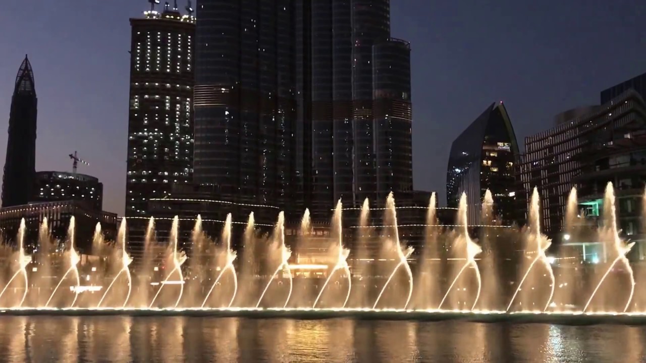 Show Águas Dançantes em Dubai