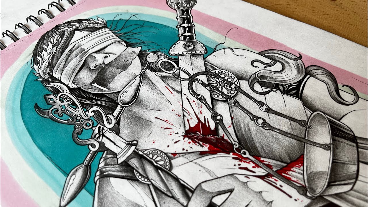 How to draw Neo traditional tattoo design