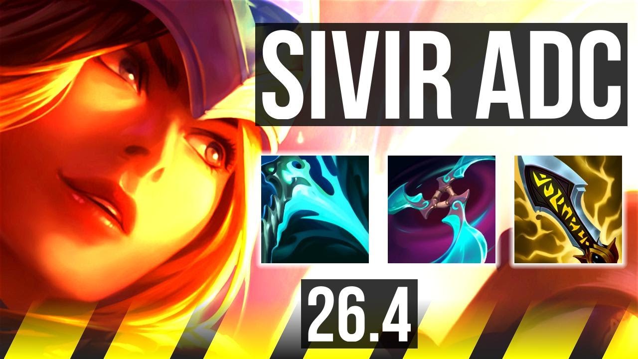 SIVIR & Braum vs LUCIAN & Morgana (ADC) | 84K damage, 5k gold comeback | KR Master | 26.4