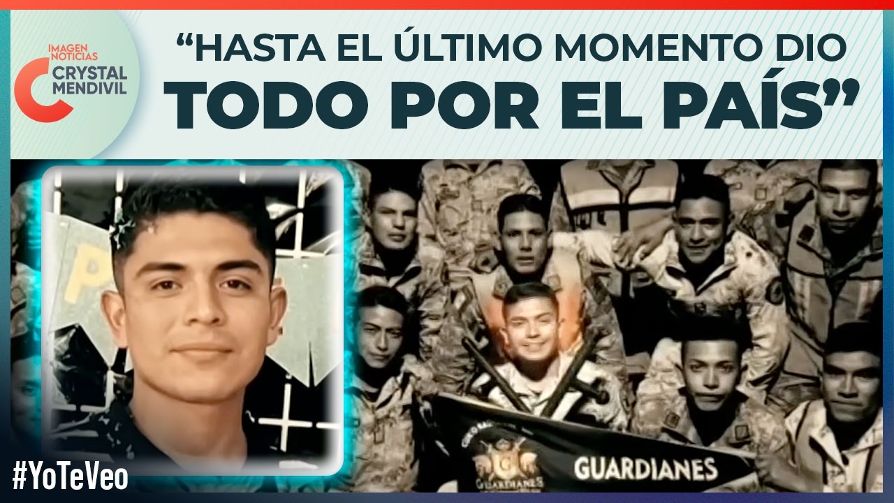 Habla pareja de Edwin, uno de los GN que perdió la vida en operativo contra el 