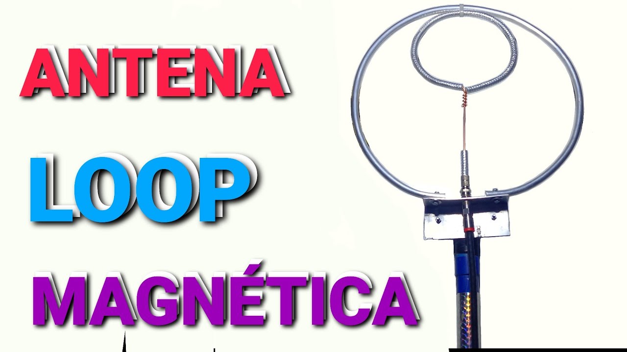 📡 Antena Loop Magnetica 🧲 TV 📺 - Canales libre en Alta Definicion - HD - TDA