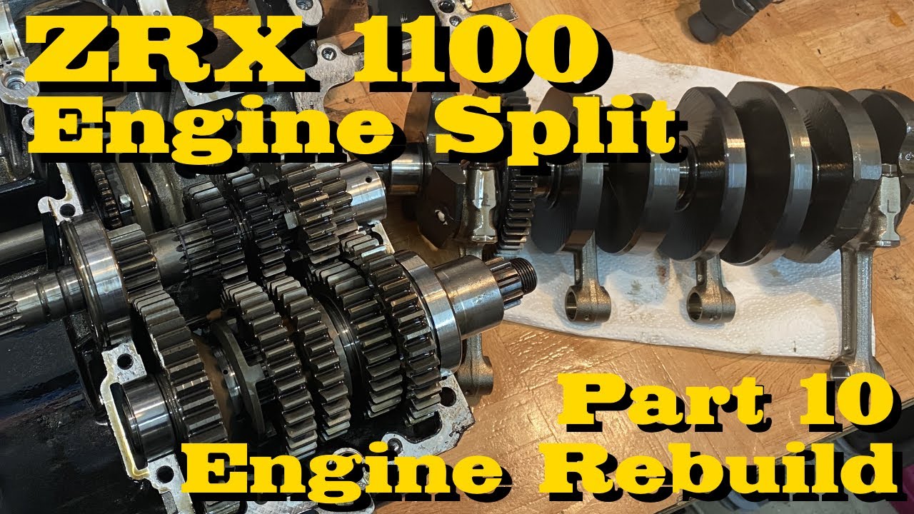 Kawasaki ZRX 1100 Final Engine Split & Crankshaft Removal | Motor öffnen [Engine Rebuild Part 10]
