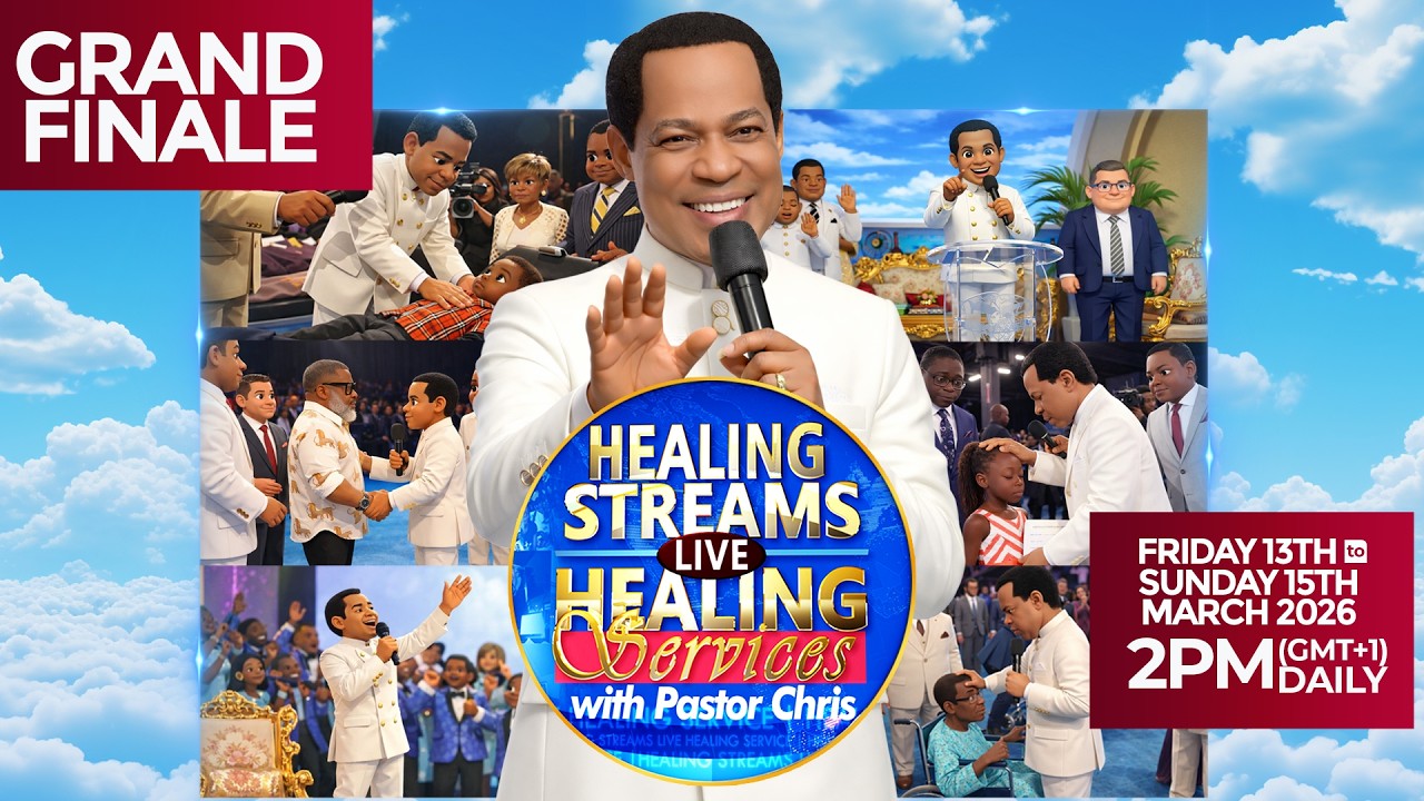 HEALING STREAMS LIVE HEALING SERVICES WITH PASTOR CHRIS MARCH 2026 DAY 3