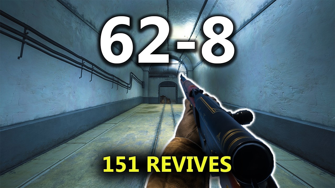 Battlefield 1 Gameplay: 62-8 | 151 Revives | RSC | Fort de Vaux