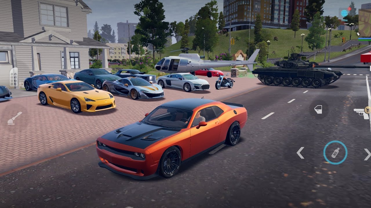 Red Black Dodge in Madout 2 |  walkthrough Open World Game |