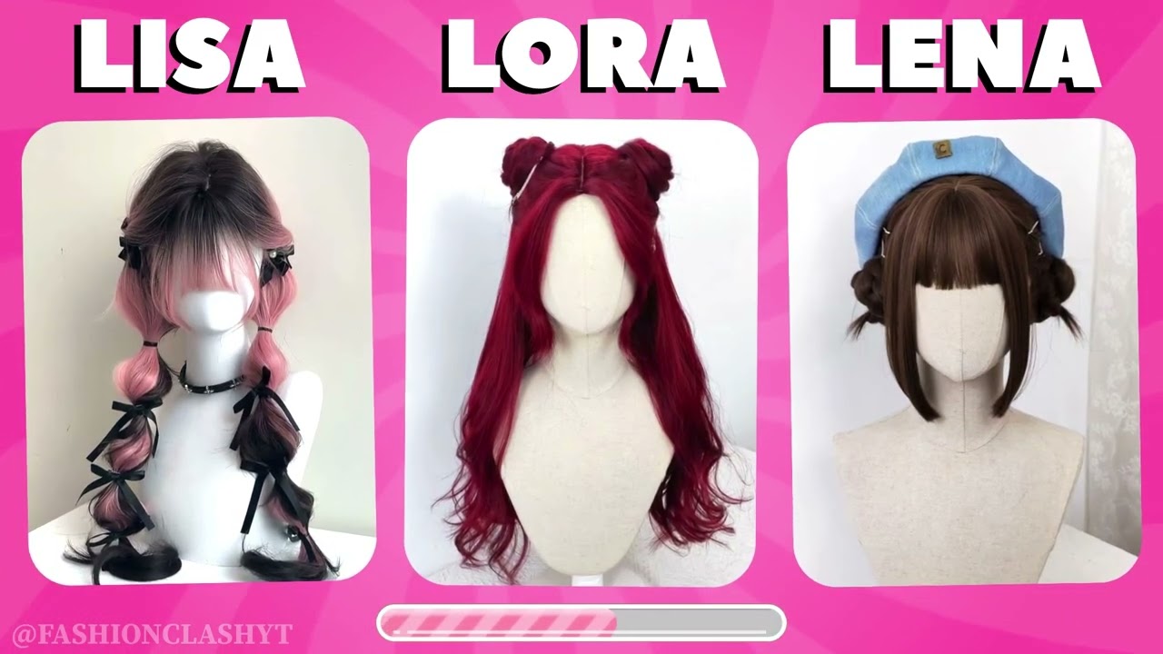 Lisa Lora or Lena 🤗💖Choose Your Favourite #fashionbattle #lisaloralena #blackpink #trending