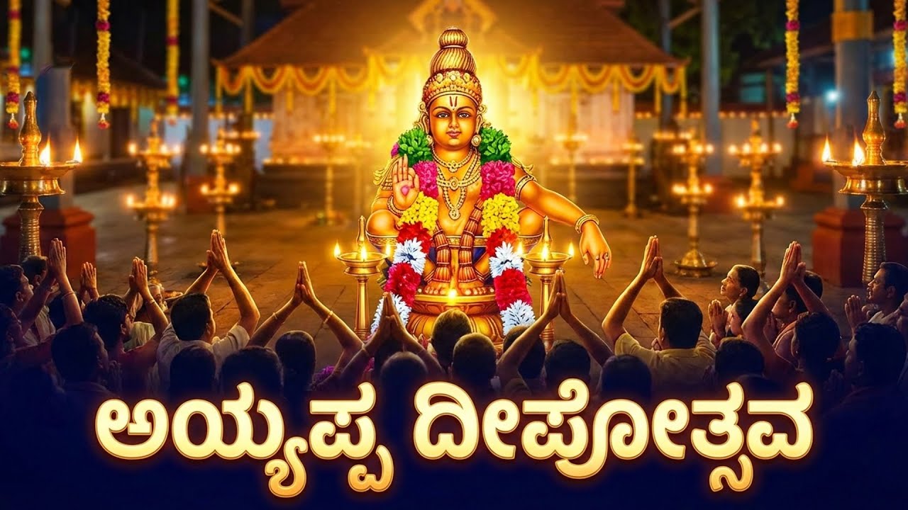 🙏 Ayyappa Deepotsava ಅಯ್ಯಪ್ಪ ದೀಪೋತ್ಸವ - ಭಕ್ತಿ, ಬೆಳಕು ಮತ್ತು ಭಾವನೆ 🪔Divine Lamps & Spiritual Vibes 🪔