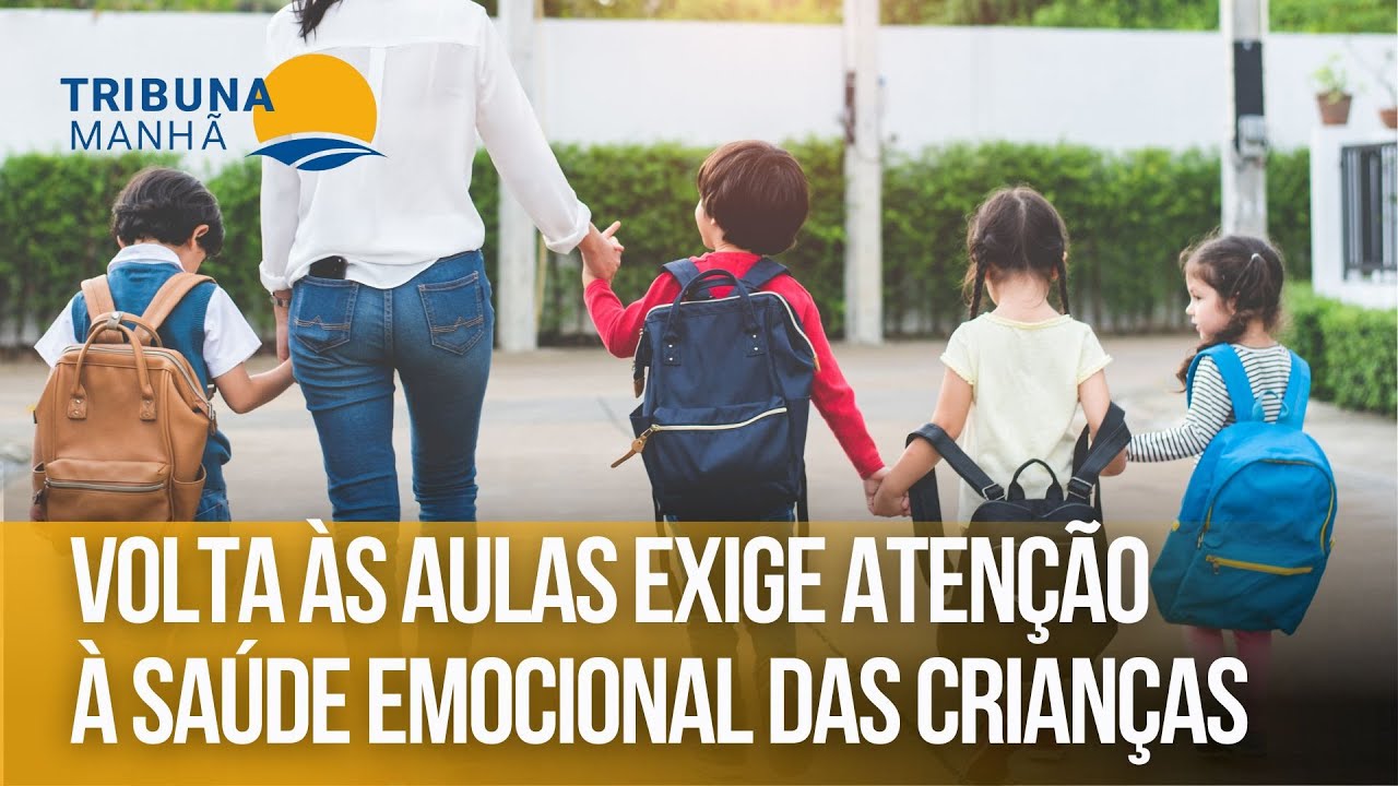 Volta às aulas exige atenção à saúde emocional das crianças
