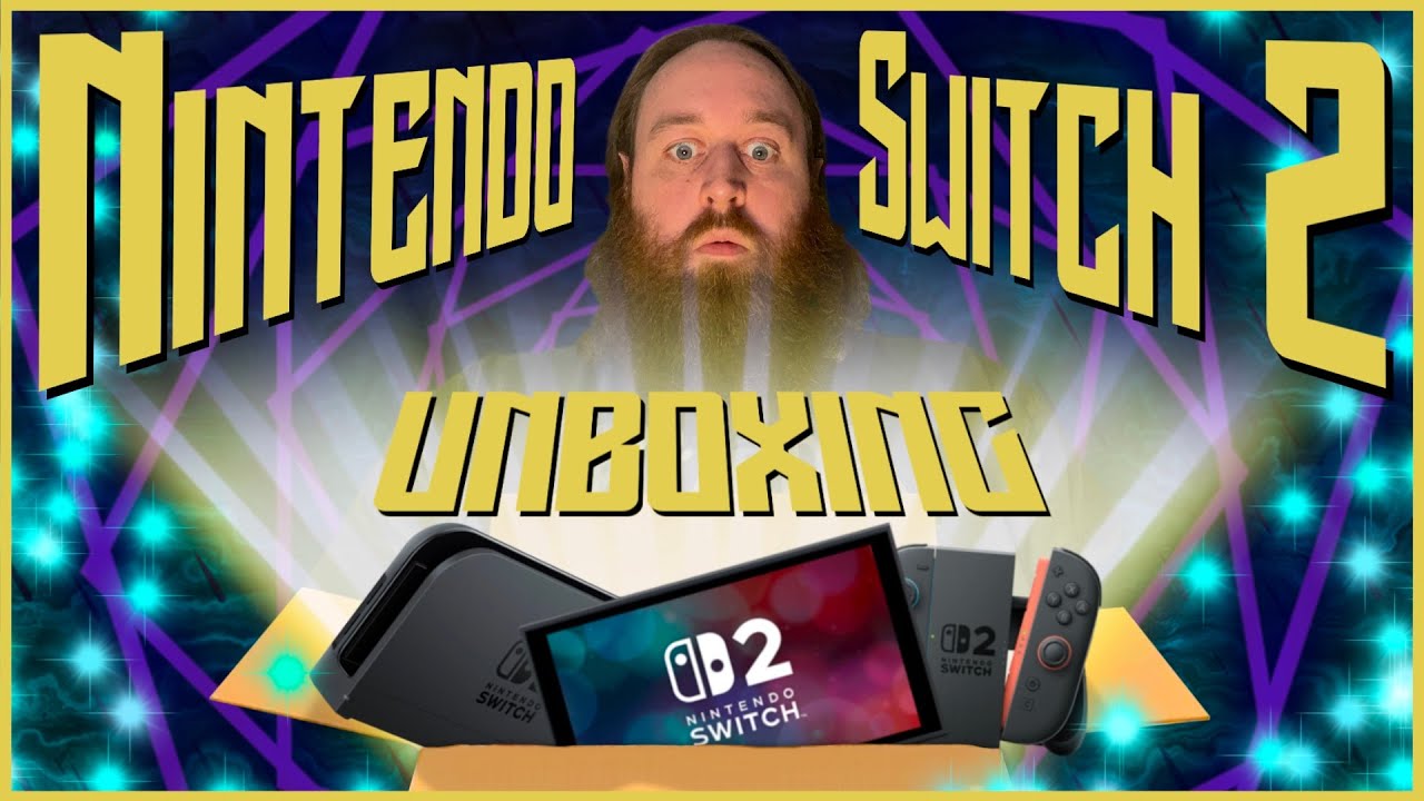 LegenTerry Unboxes The Nintendo Switch 2 (And Accessories)!