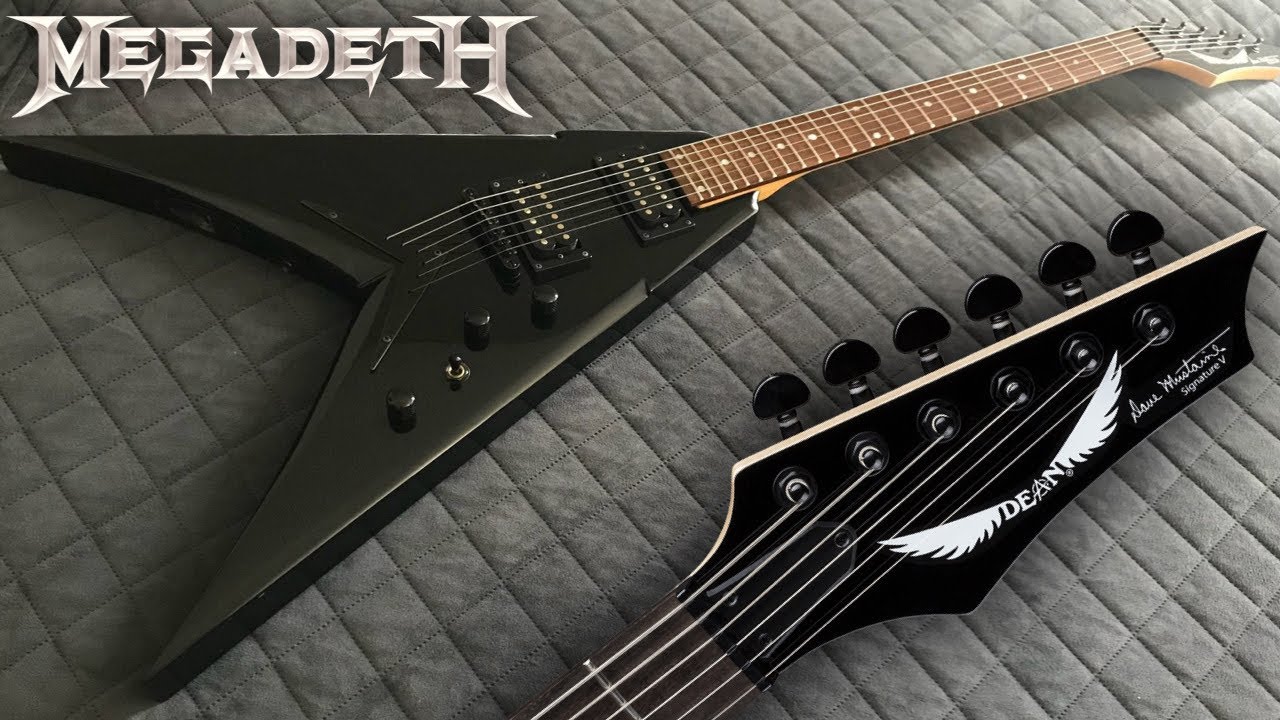 Dean VMNT Dave Mustaine Signature V Guitar | Megadeth