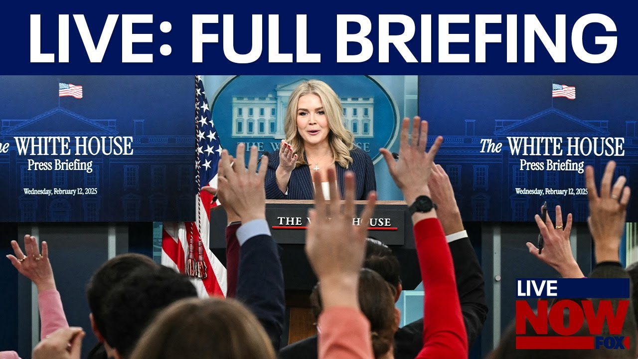 White House Briefing: Trump Press Secretary Karoline Leavitt talks Putin, DOGE & Elon Musk