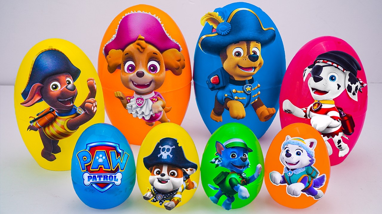 60 Minutes Satisfying with Unboxing Cute Mystery PAW PATROL Eggs Box Collection ASMR 🐾 Review Toys