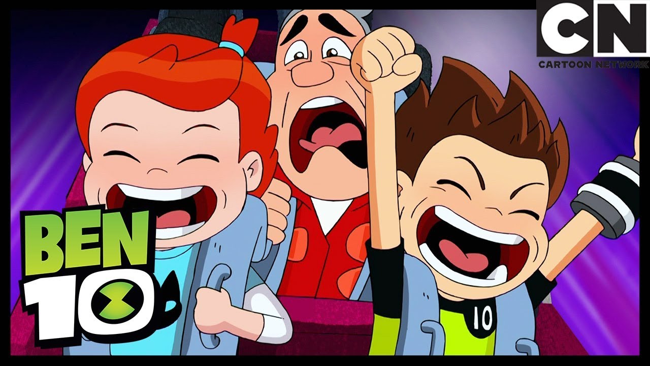Ben 10 Po Polsku | Park rozrywki | Zombozolandia | Cartoon Network