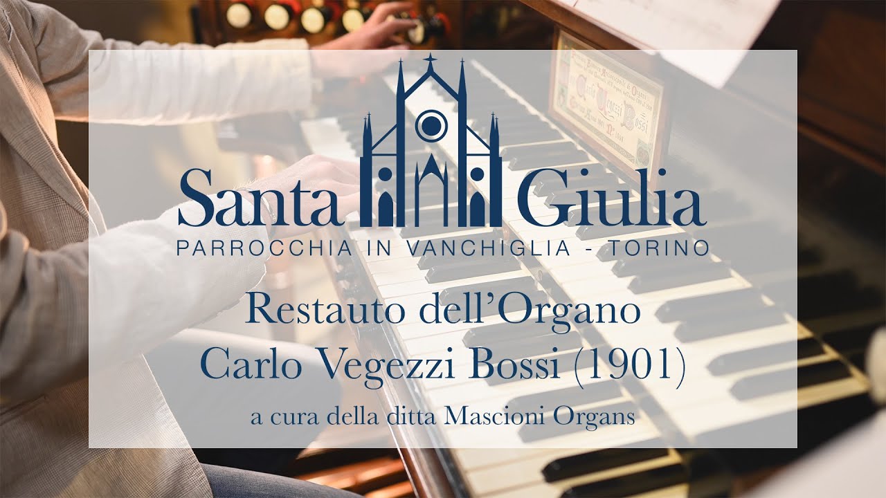 Restauro Organo Vegezzi Bossi -  Intervista