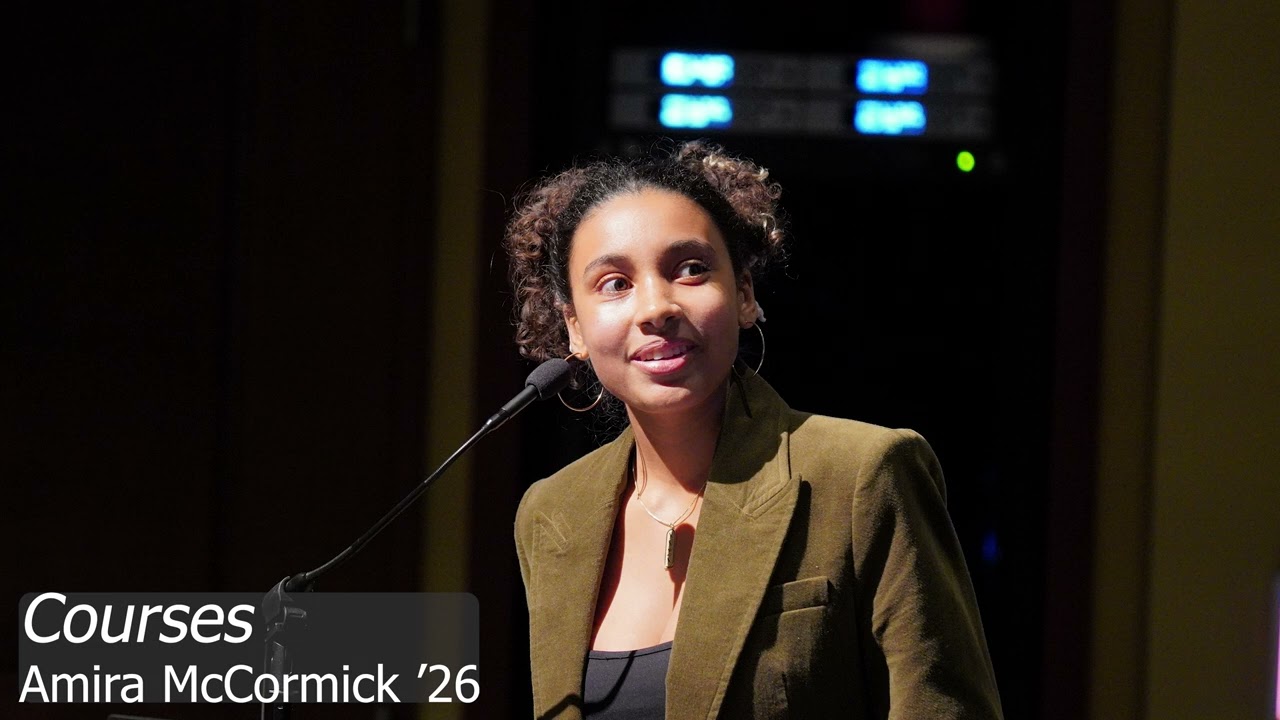 "Courses" by Amira McCormick