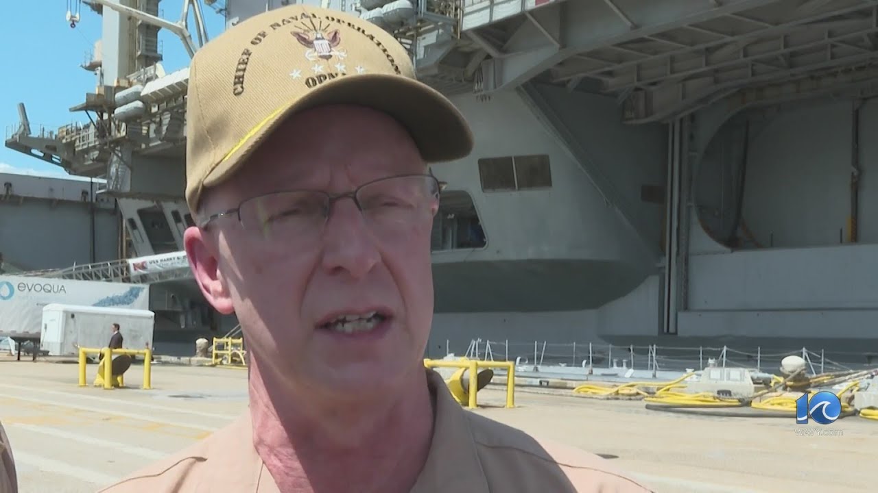 New chief of naval operations at Naval Station Norfolk | Norfolk Navy Report