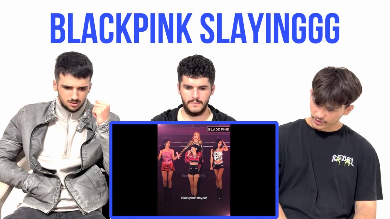 FNF Reacts  to BLACKPINK  Slaying on STAGE