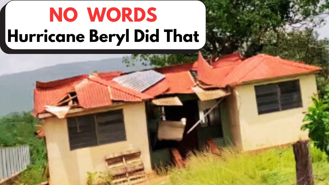 😭💔South, St. Elizabeth, Jamaica, DEVASTATED by Hurricane Beryl -Touring Junction & Ballard’s Valley