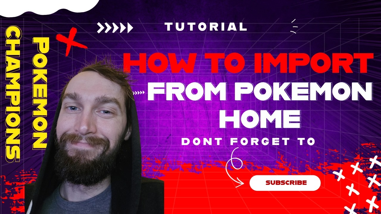 Pokemon Champions: How to import from pokemon home tutorial