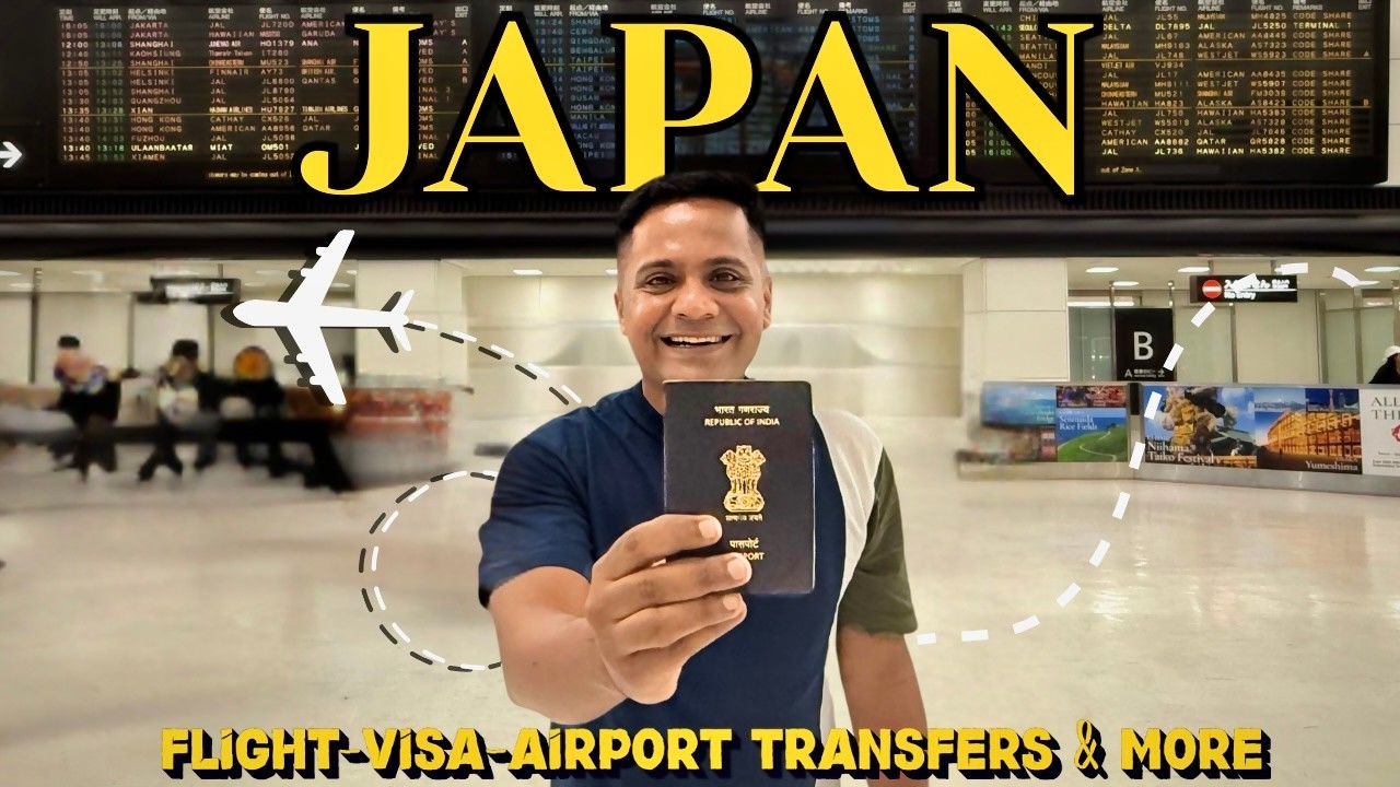 India to Japan | Flight, Visa, Immigration, Hotel & How to Reach City Centre From Tokyo Airport?