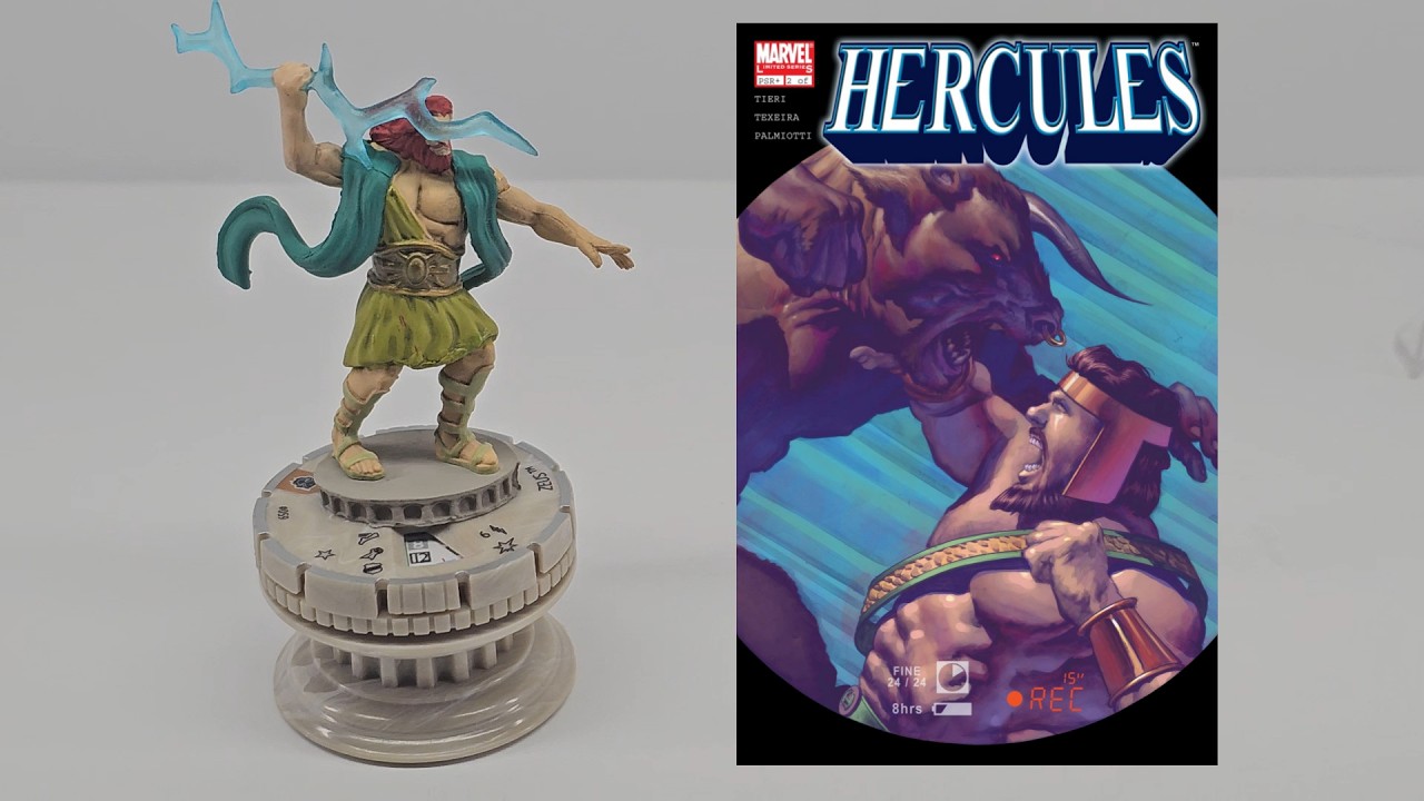 Marvel Heroclix Showcase - Zeus (#059) Black Panther Set - IS THIS REALLY HERCULES!?!?