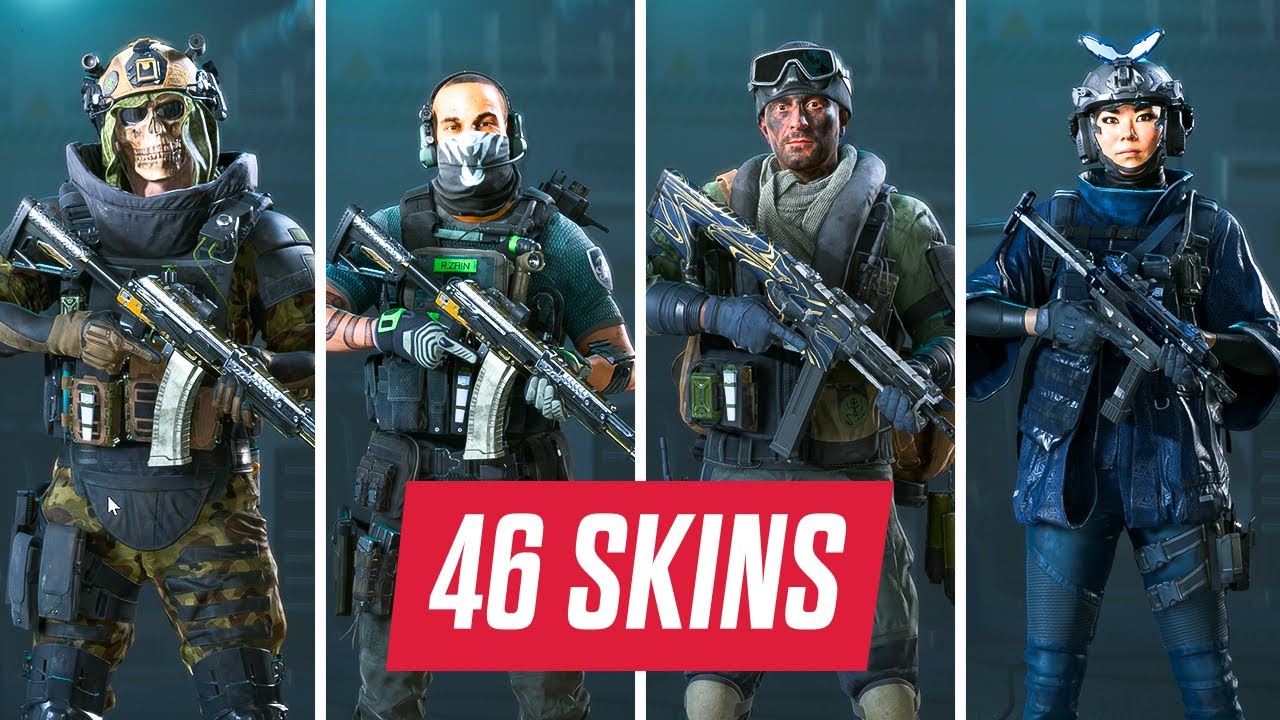 ALL New Battlefield 2042 Specialists Skins In-Game | 46 Skins
